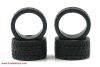 KYOSHO - Pneus Racing Radial Larges 40 (4) Mini Z
